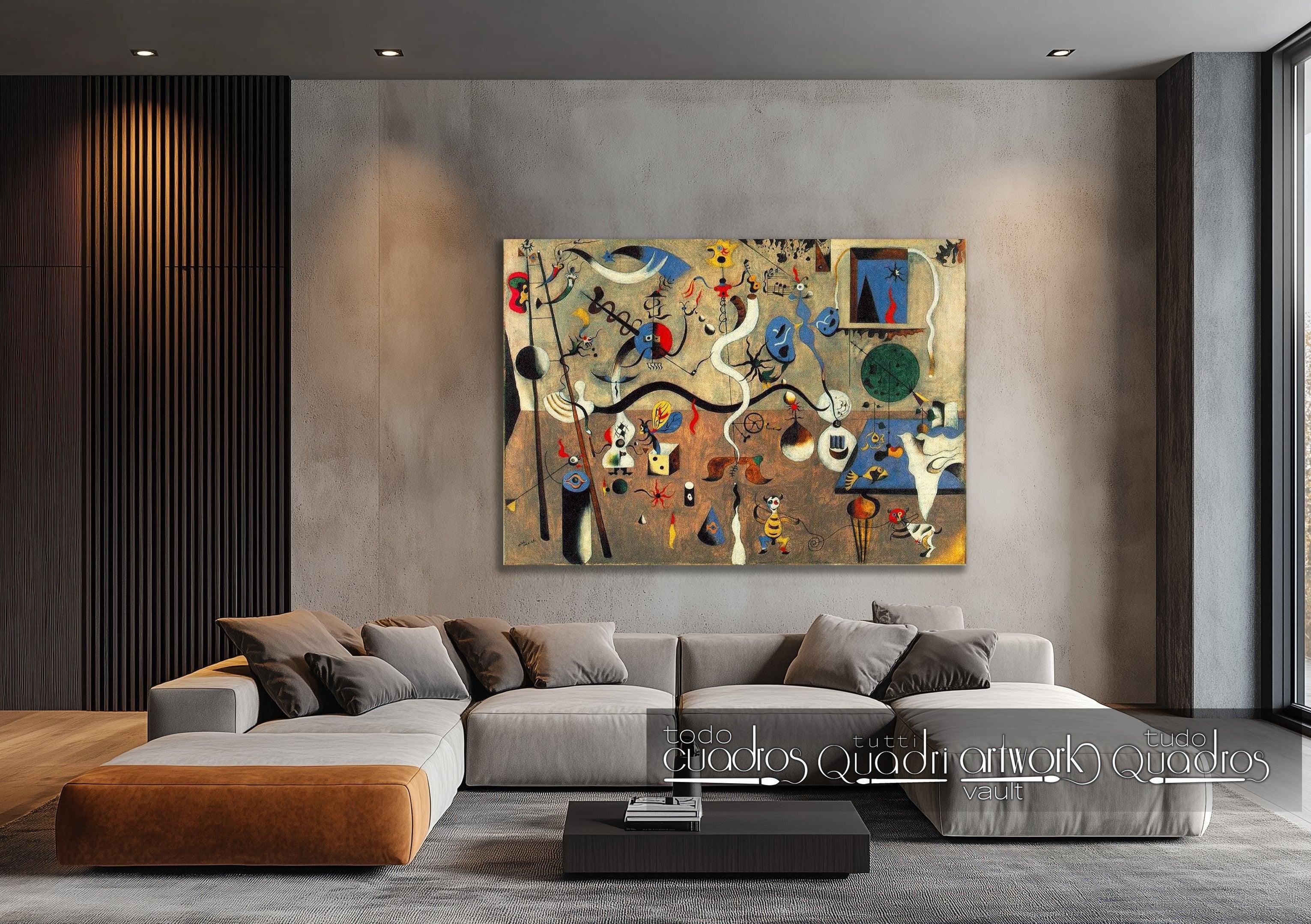 El carnaval del arlequín, Miró