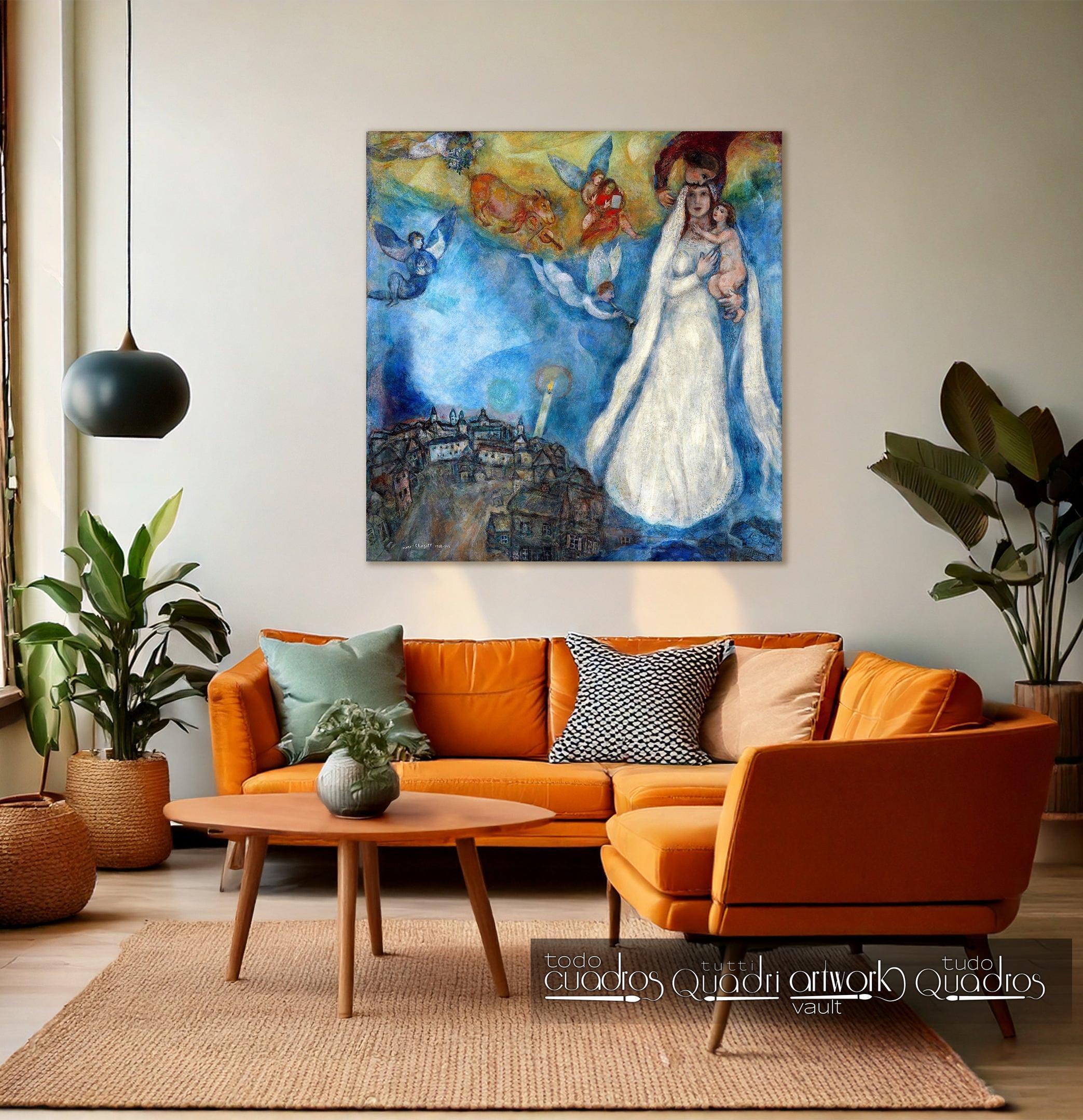 La Virgen de la aldea, Chagall