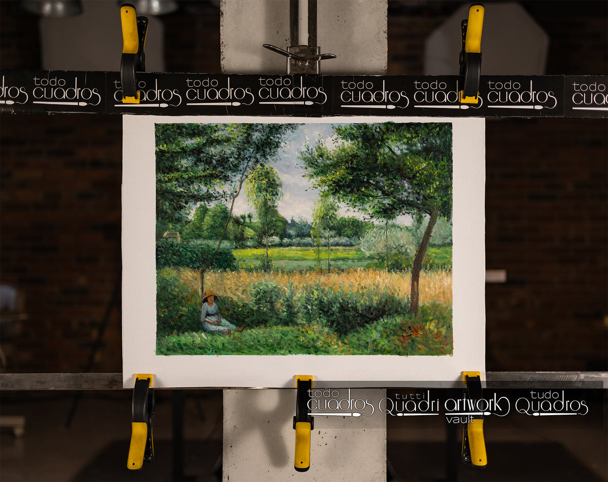 Efecto de la Luz Matinal en Éragny, Pissarro