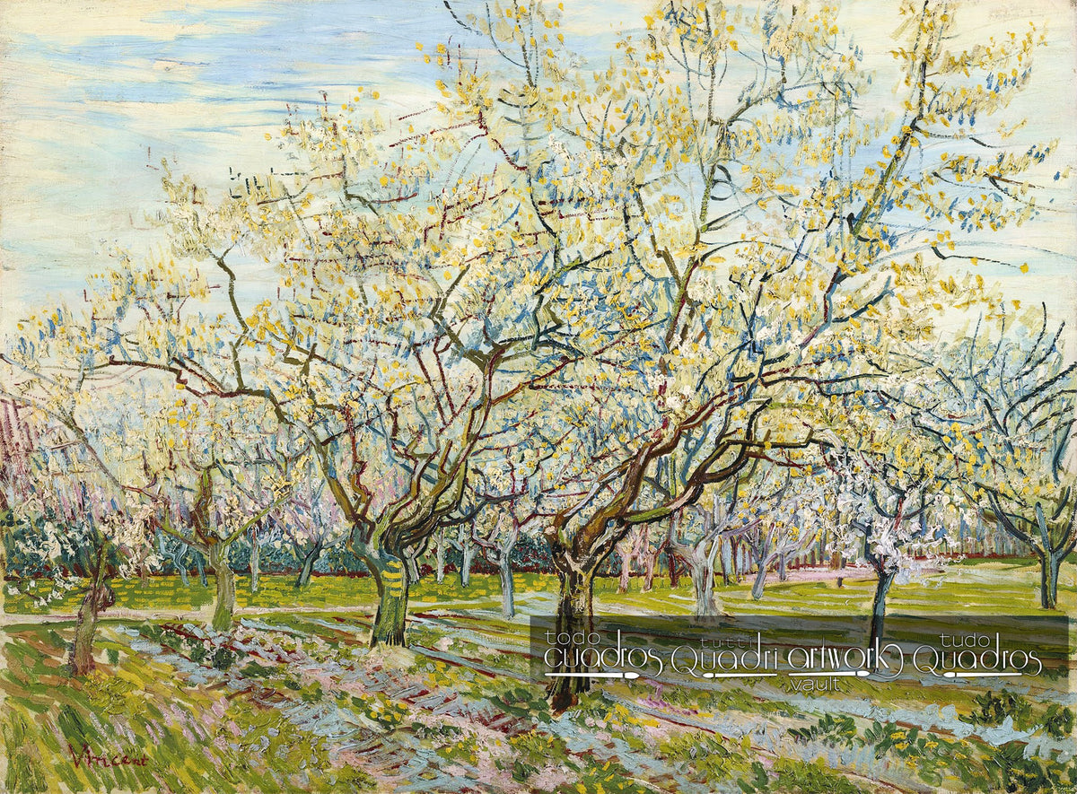 El huerto blanco, Van Gogh