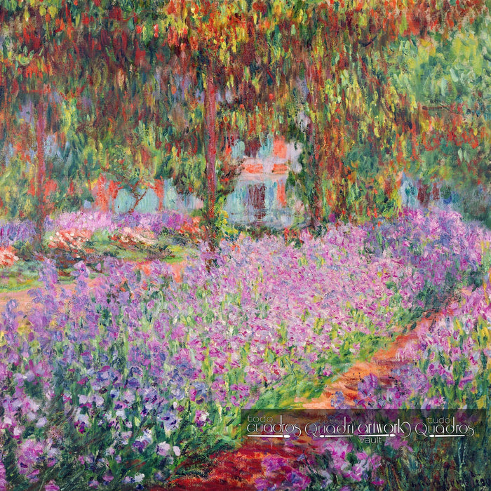 El jardín del artista en Giverny, Monet