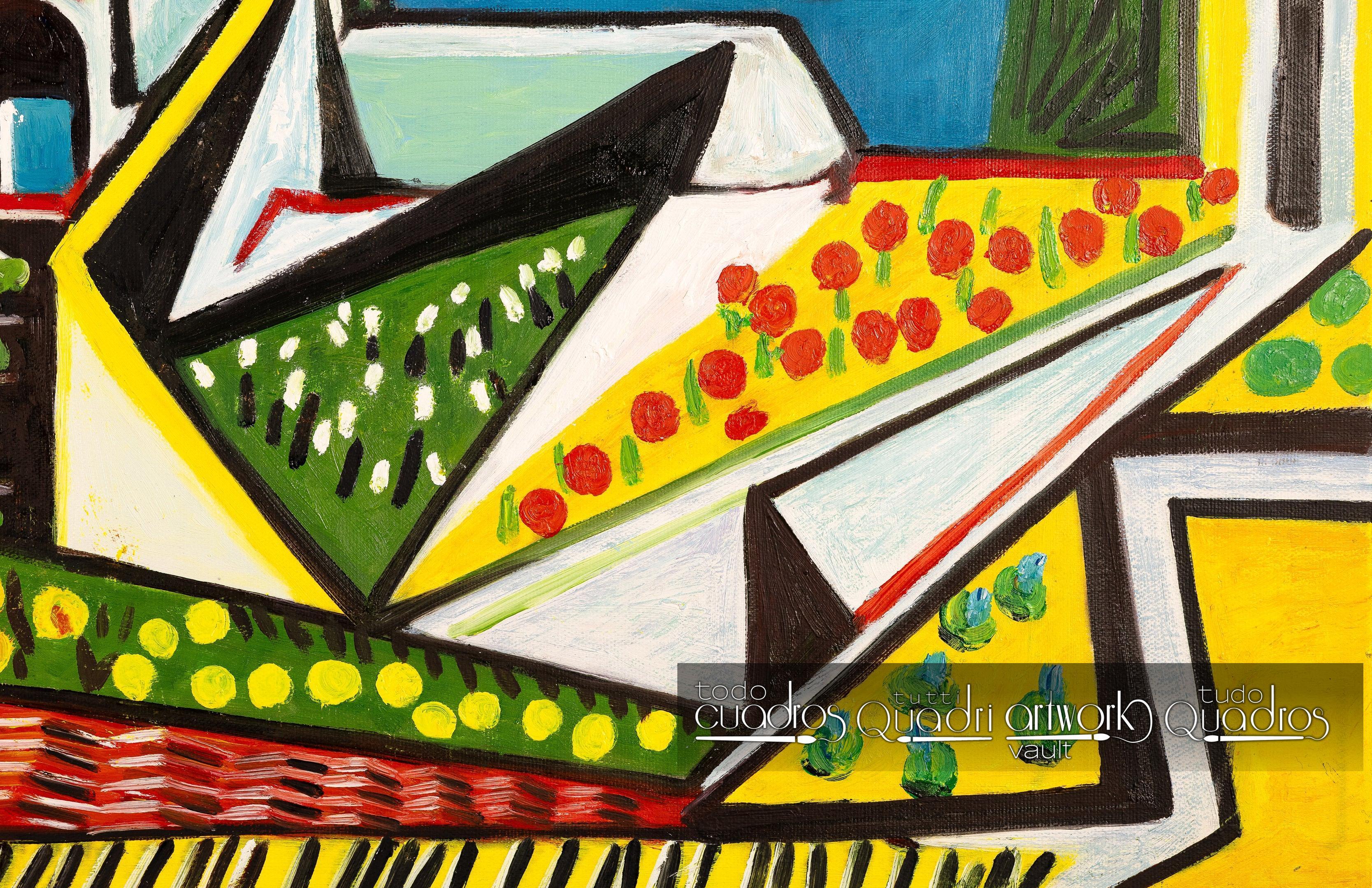 Paisaje mediterráneo, Picasso