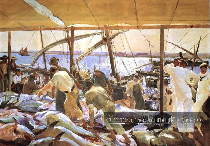 La pesca, Sorolla