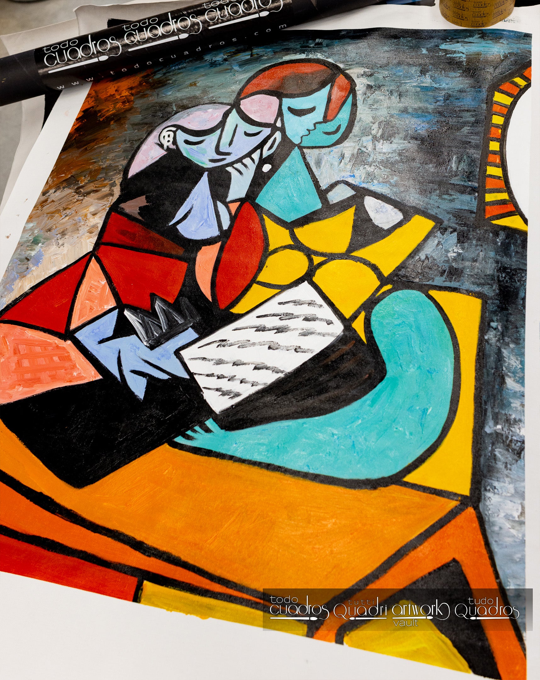 La lección, Picasso