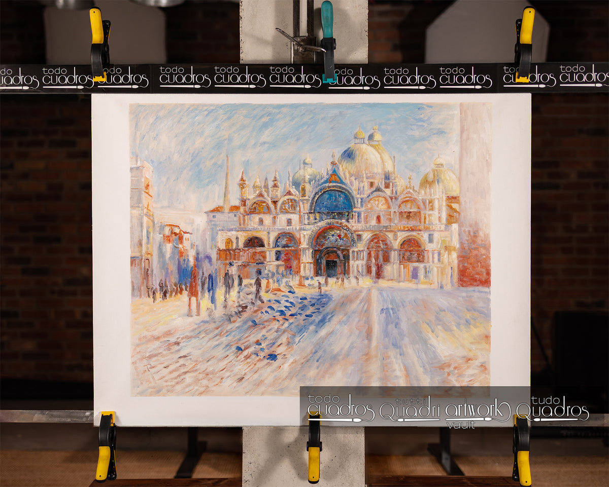 La plaza San Marcos, Renoir