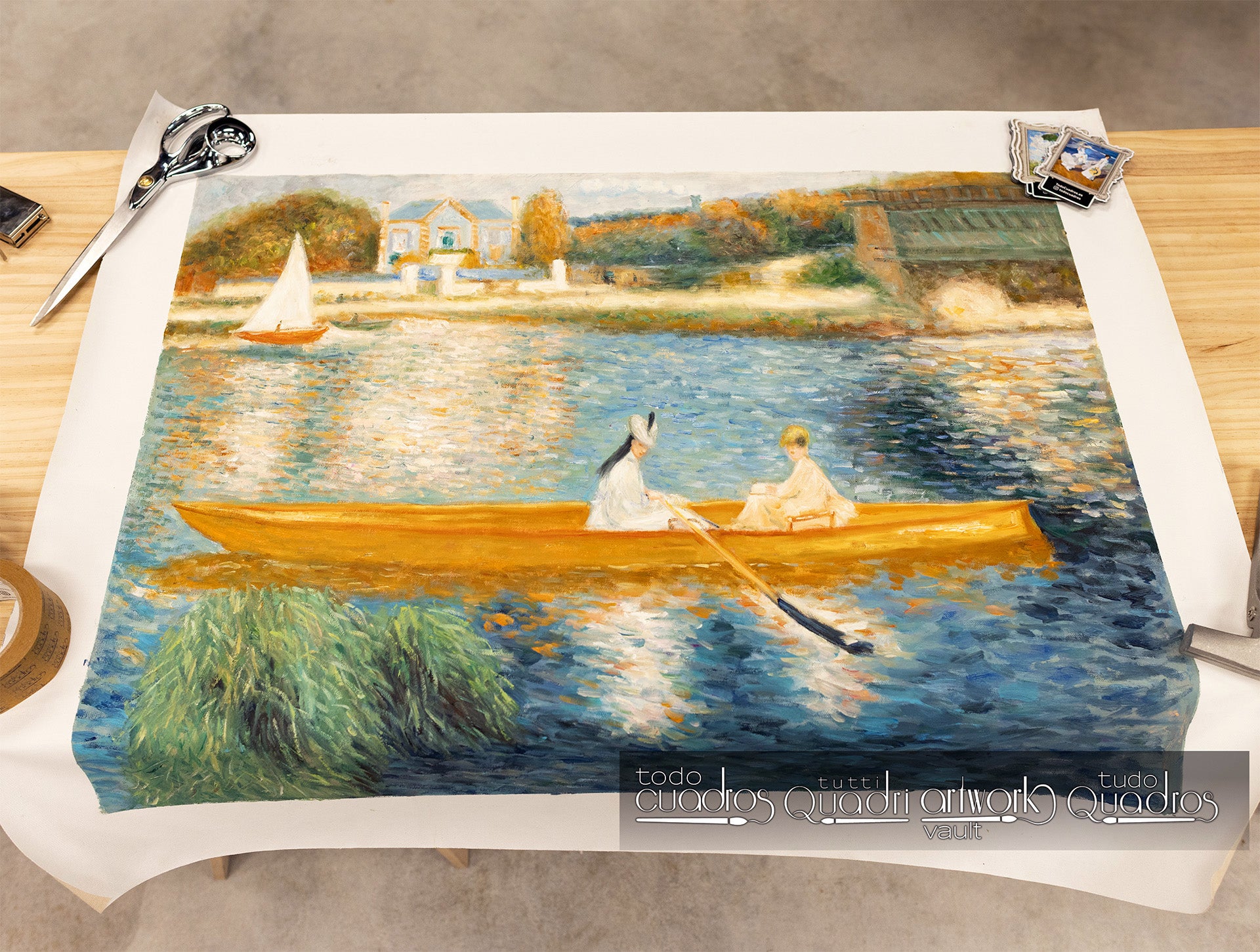 Sena en Asnieres, Renoir