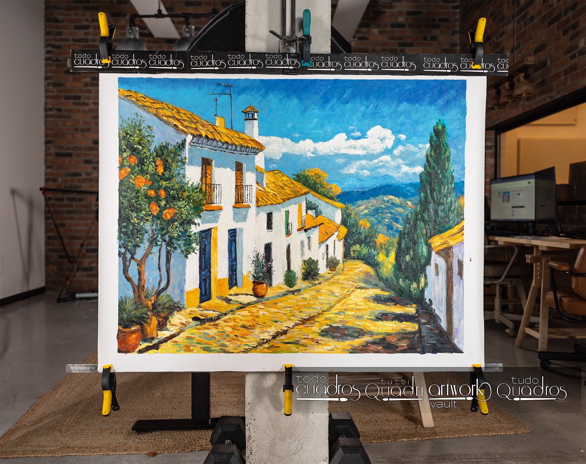 La luz del sur, estilo Van Gogh