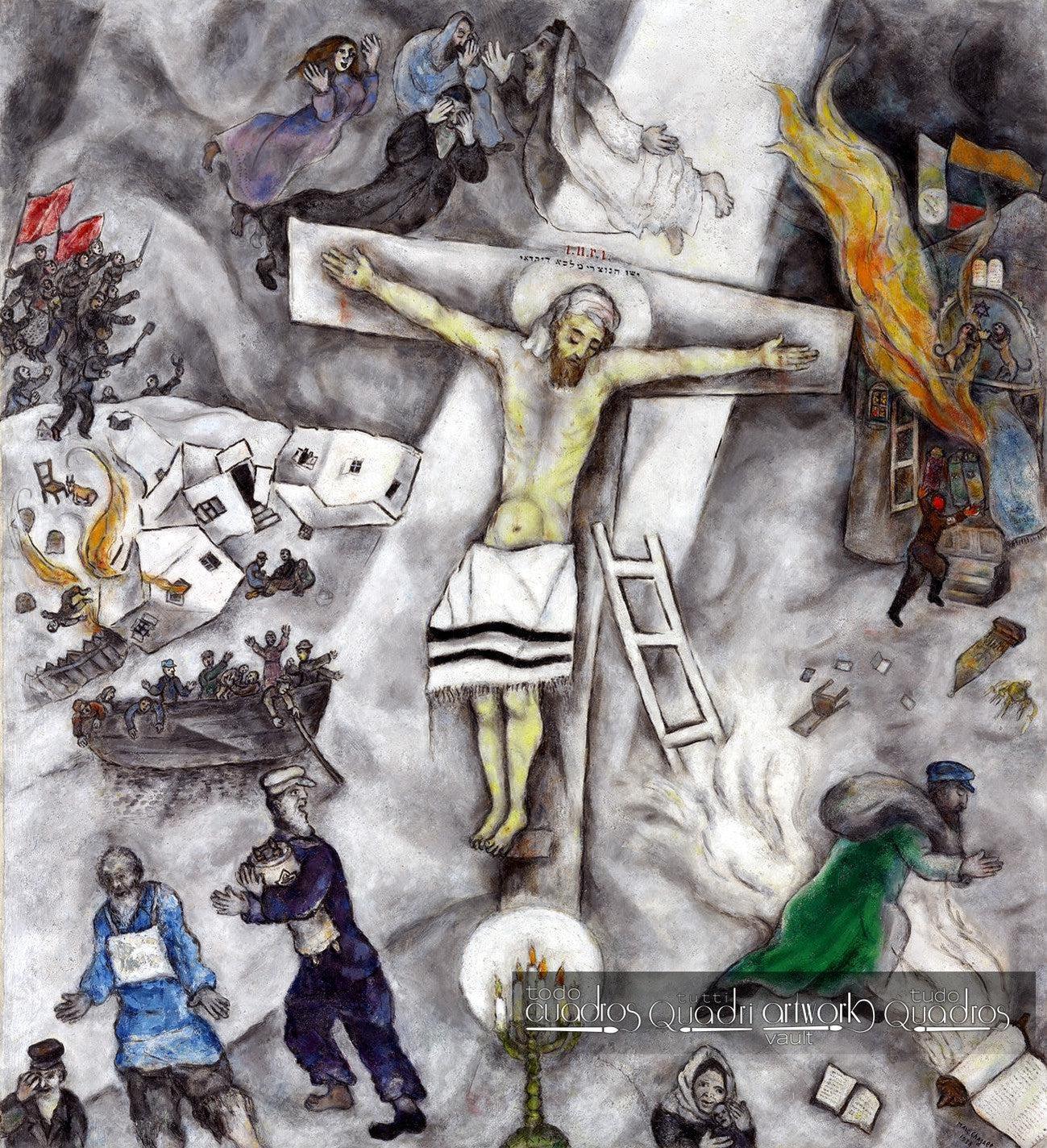 Crucifixión blanca, Chagall