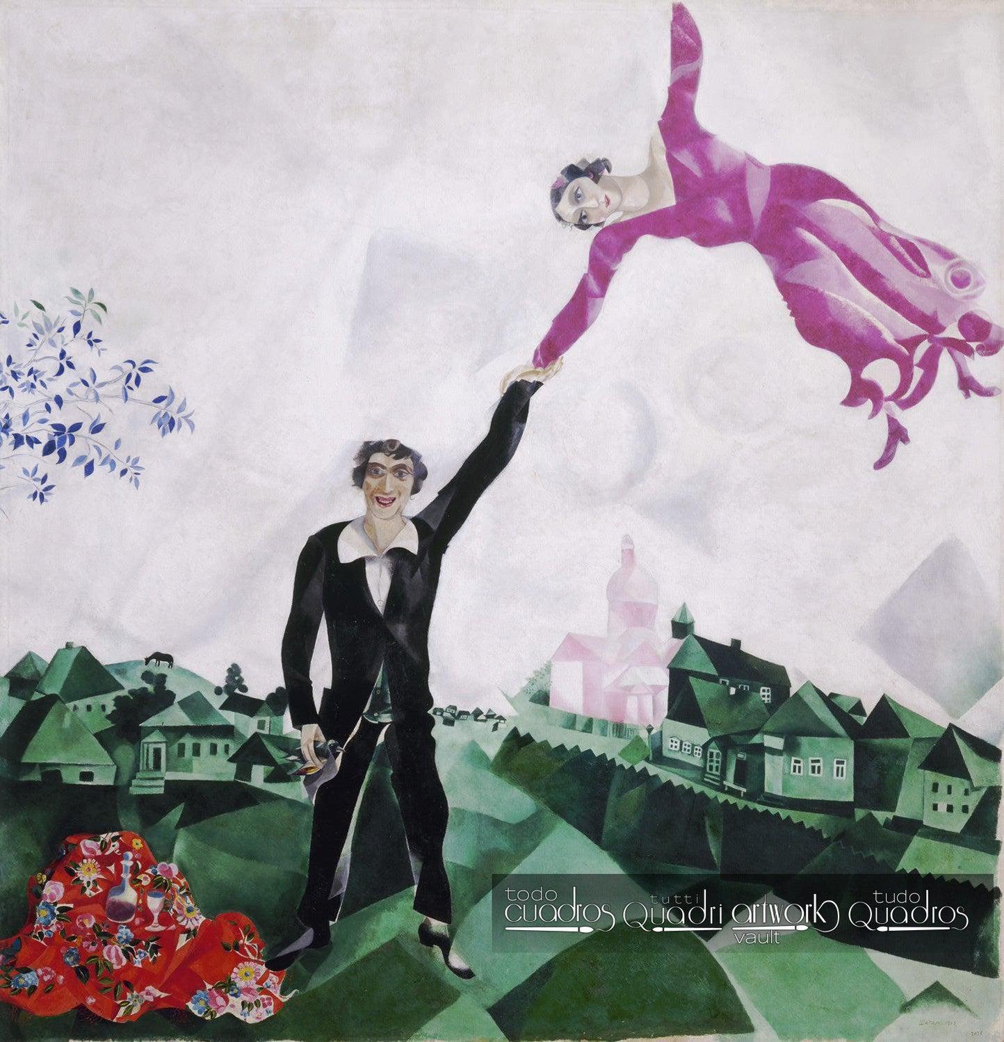 El paseo, Chagall