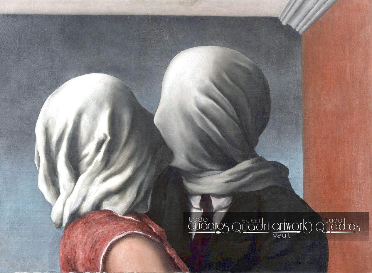 Los amantes, Magritte