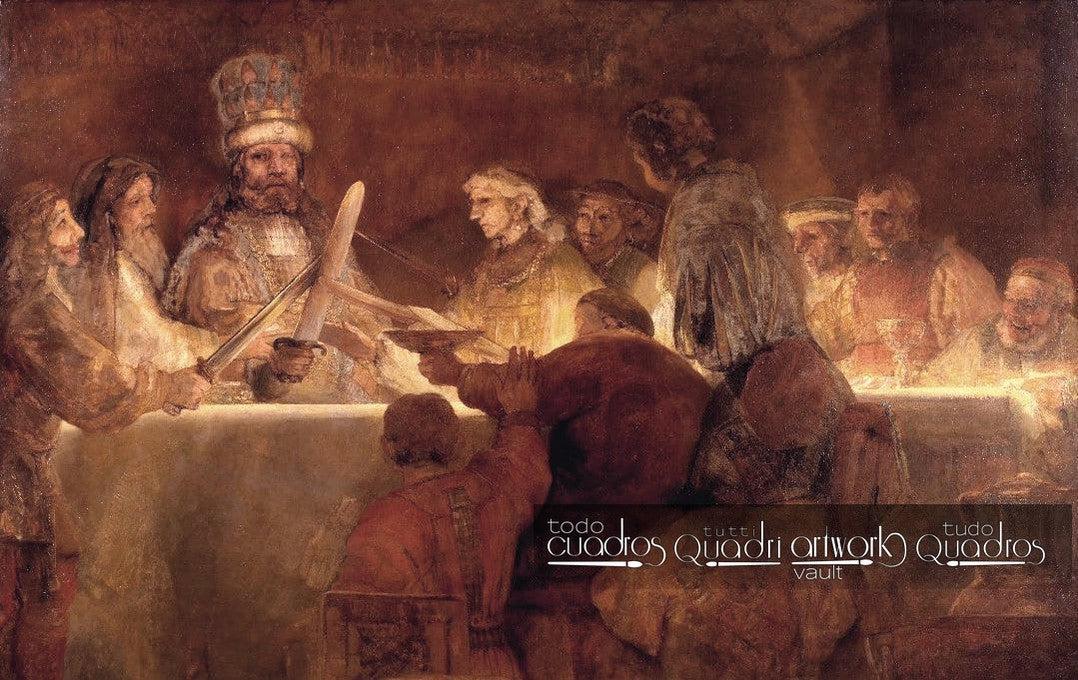 La conspiración de Claudius Civilis, Rembrandt
