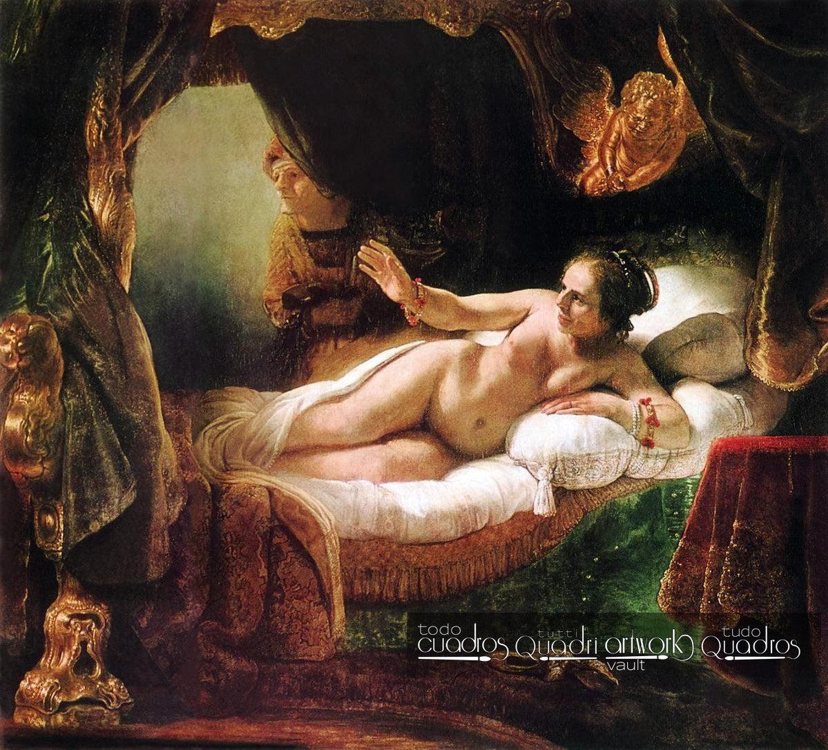 Dánae, Rembrandt