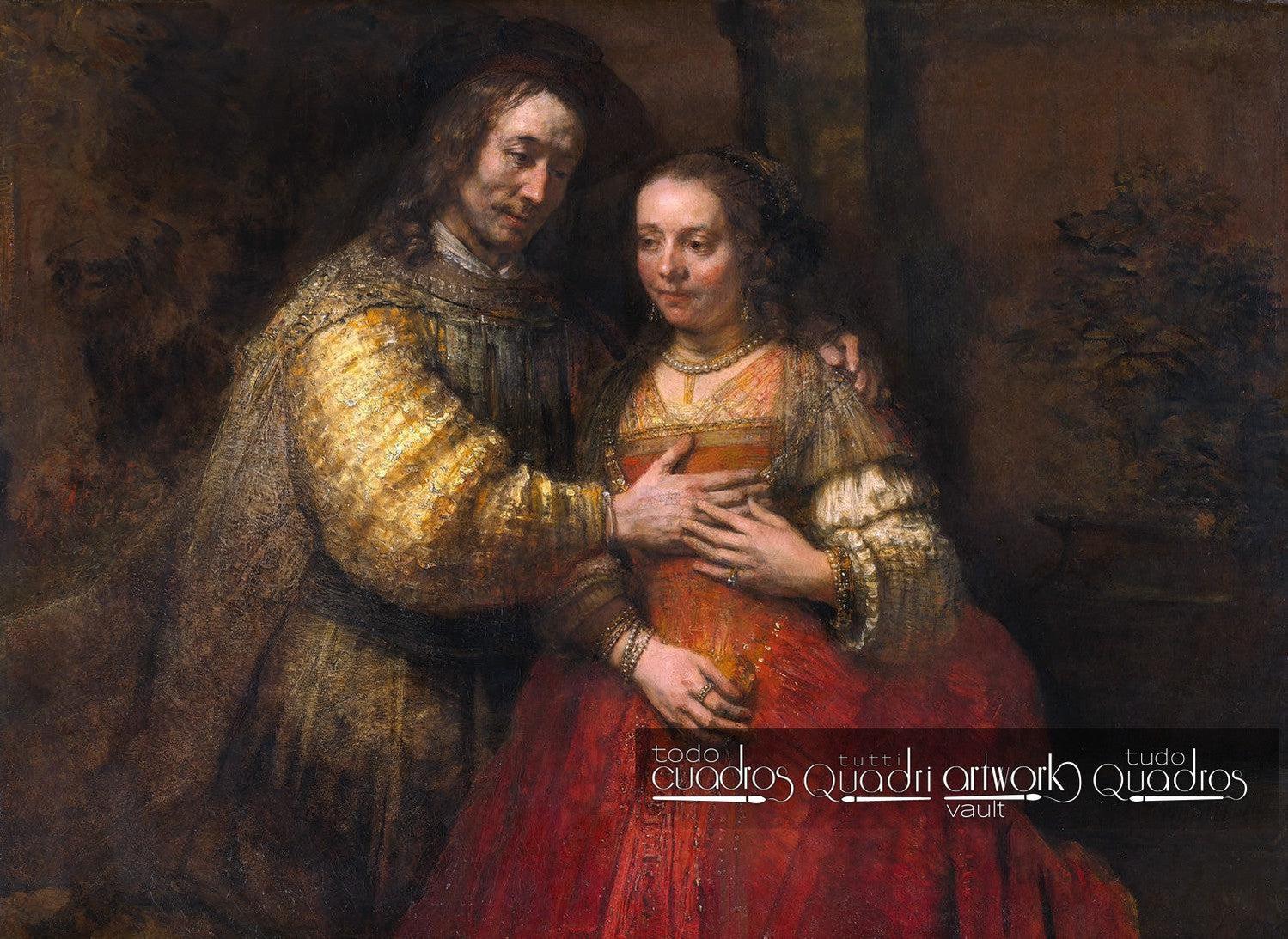 La novia judía, Rembrandt