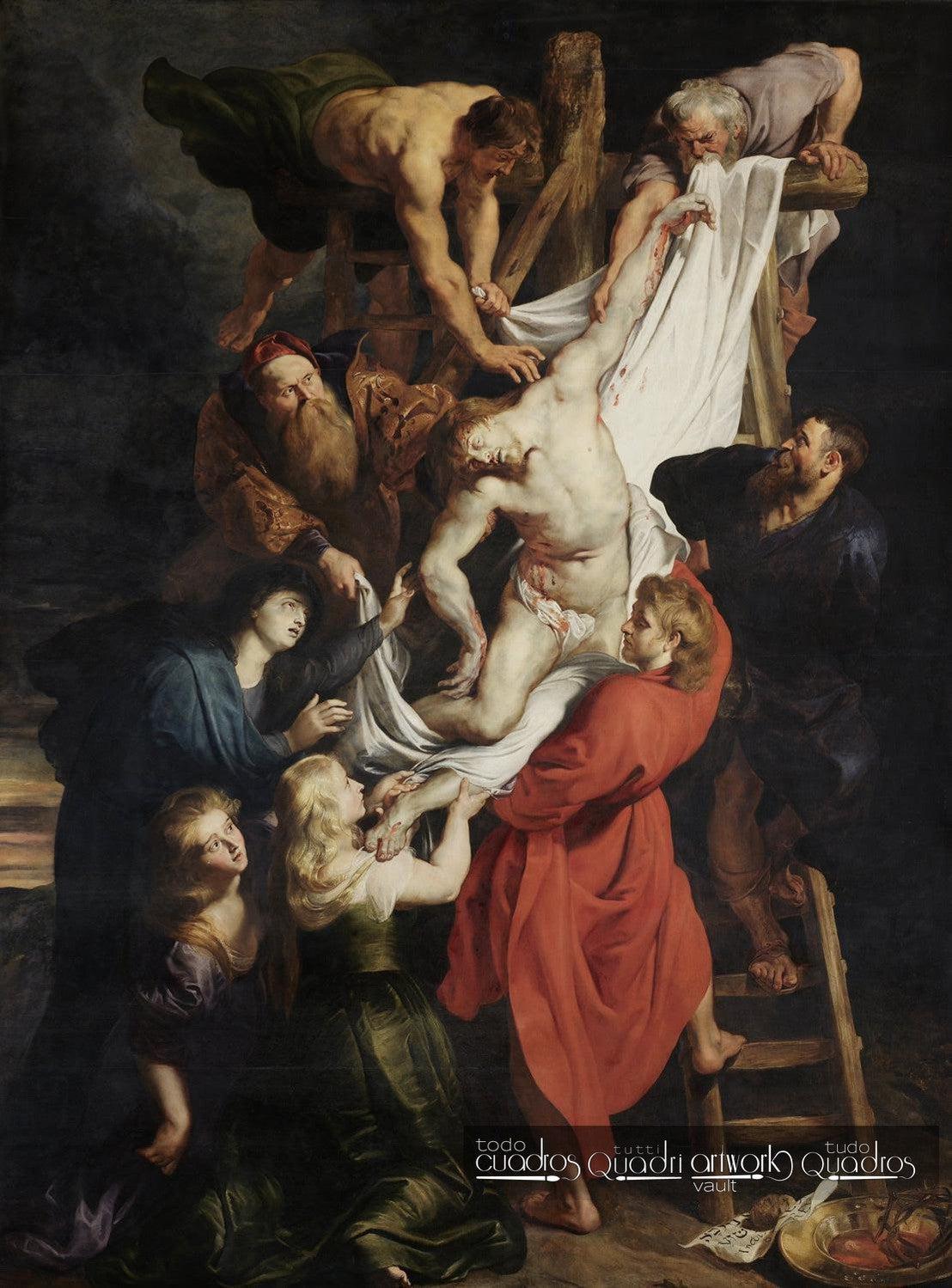 El descendimiento de la cruz, Rubens