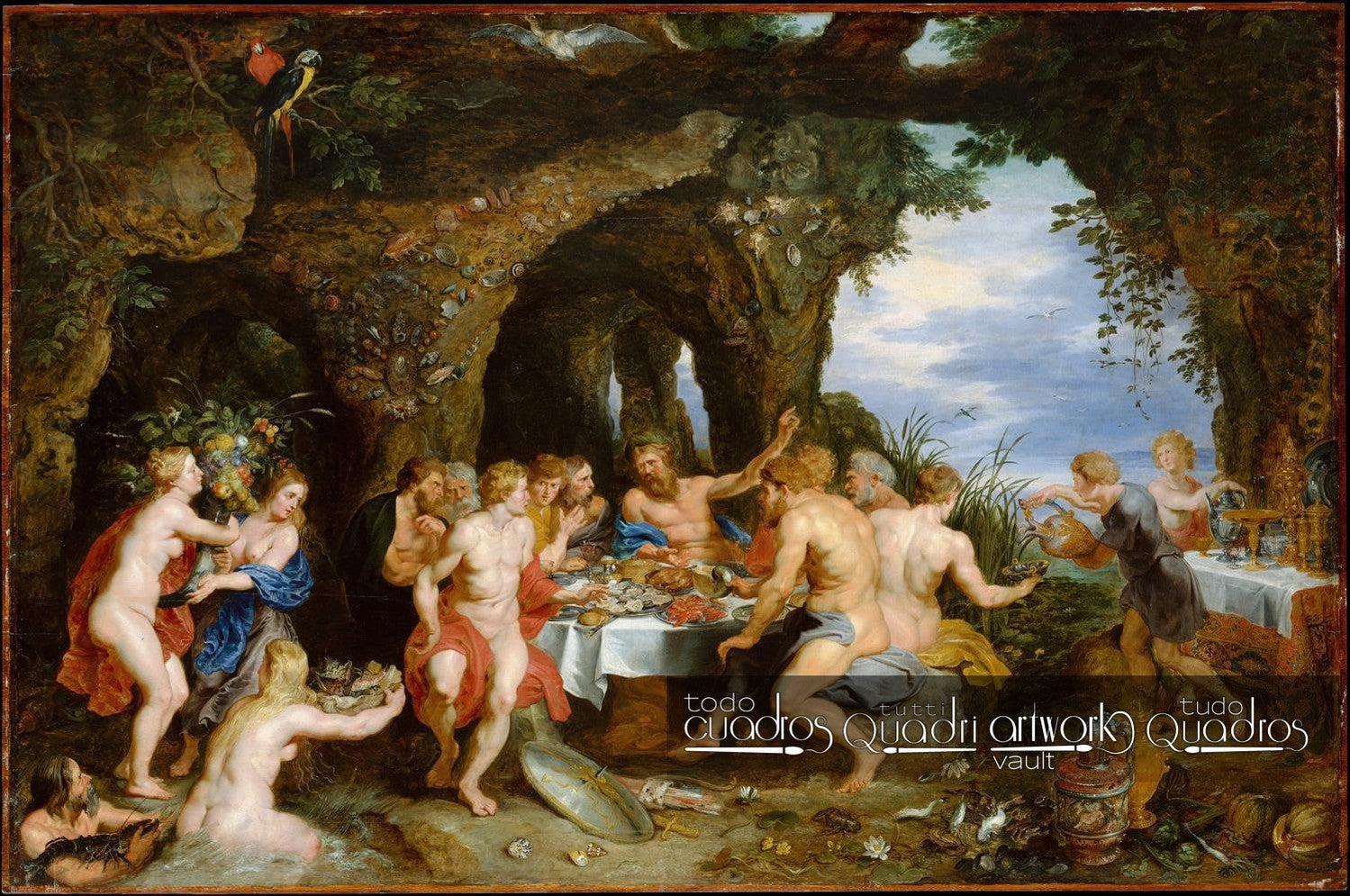 La fiesta de Aqueloo, Rubens
