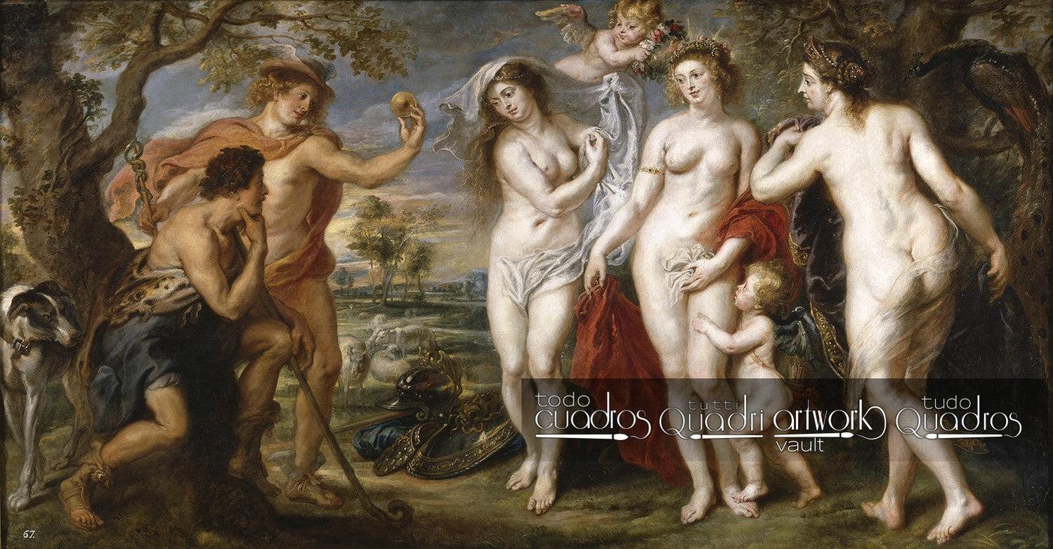 El juicio de Paris, Rubens