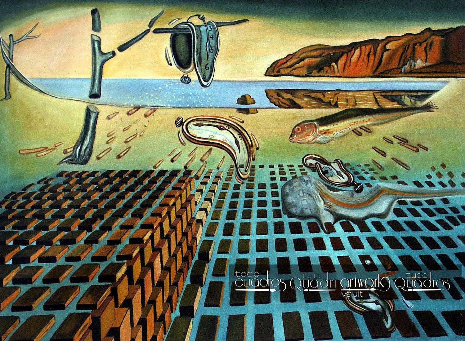 La desintegración de la persistencia de la memoria, Dalí