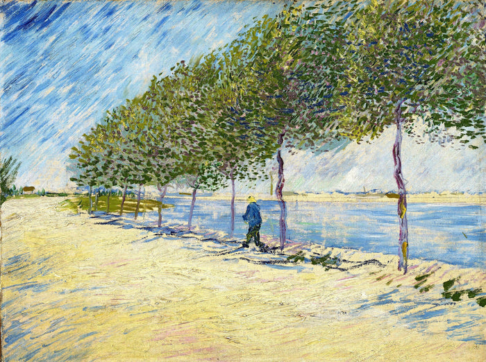 Paseo a lo largo del Sena, Van Gogh