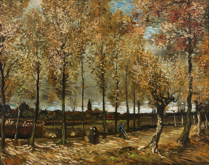 Álamos en Nuenen, Van Gogh