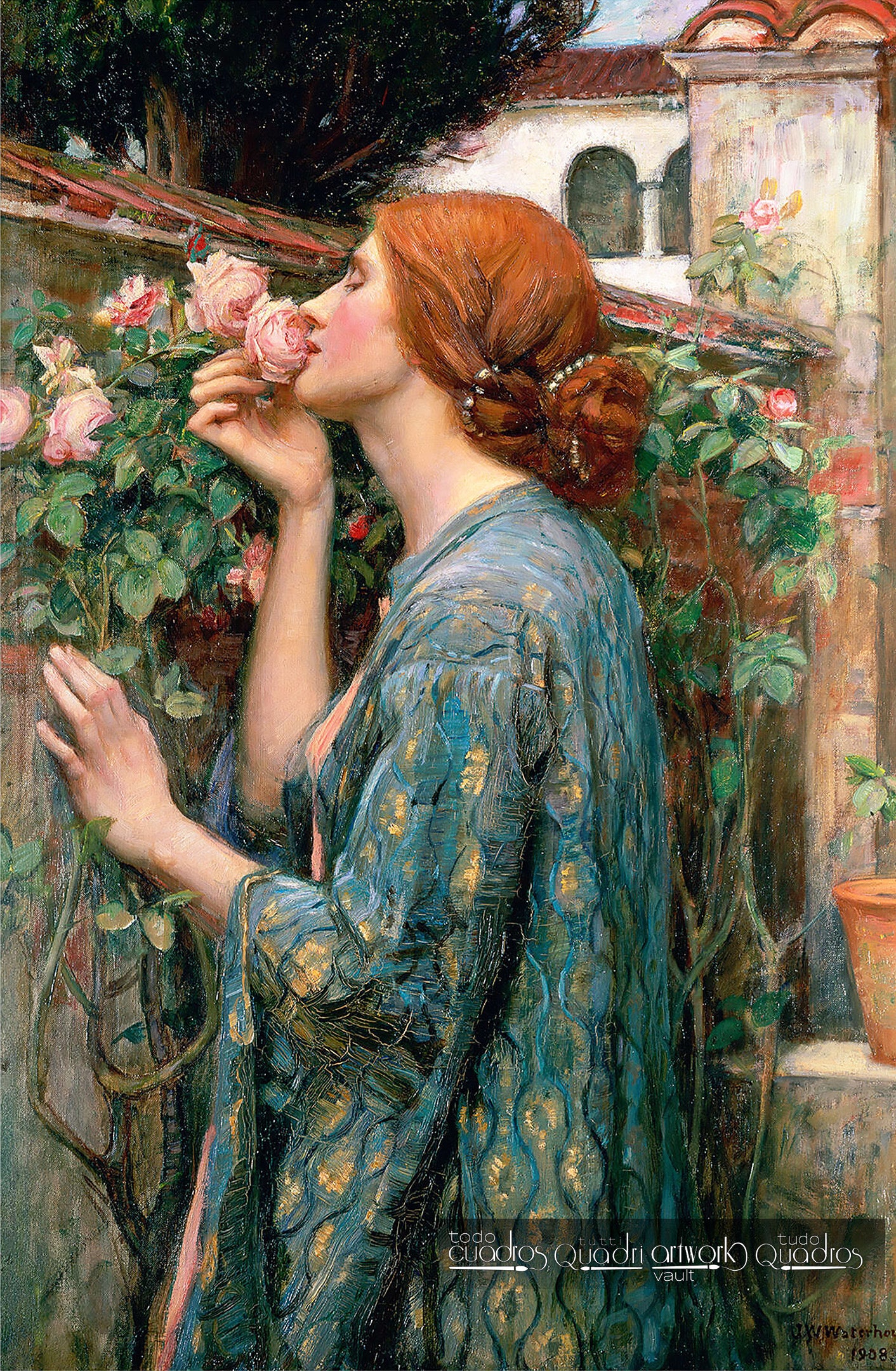 El alma de la rosa, J. W. Waterhouse