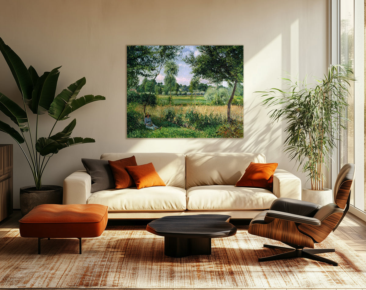 Efecto de la Luz Matinal en Éragny, Pissarro