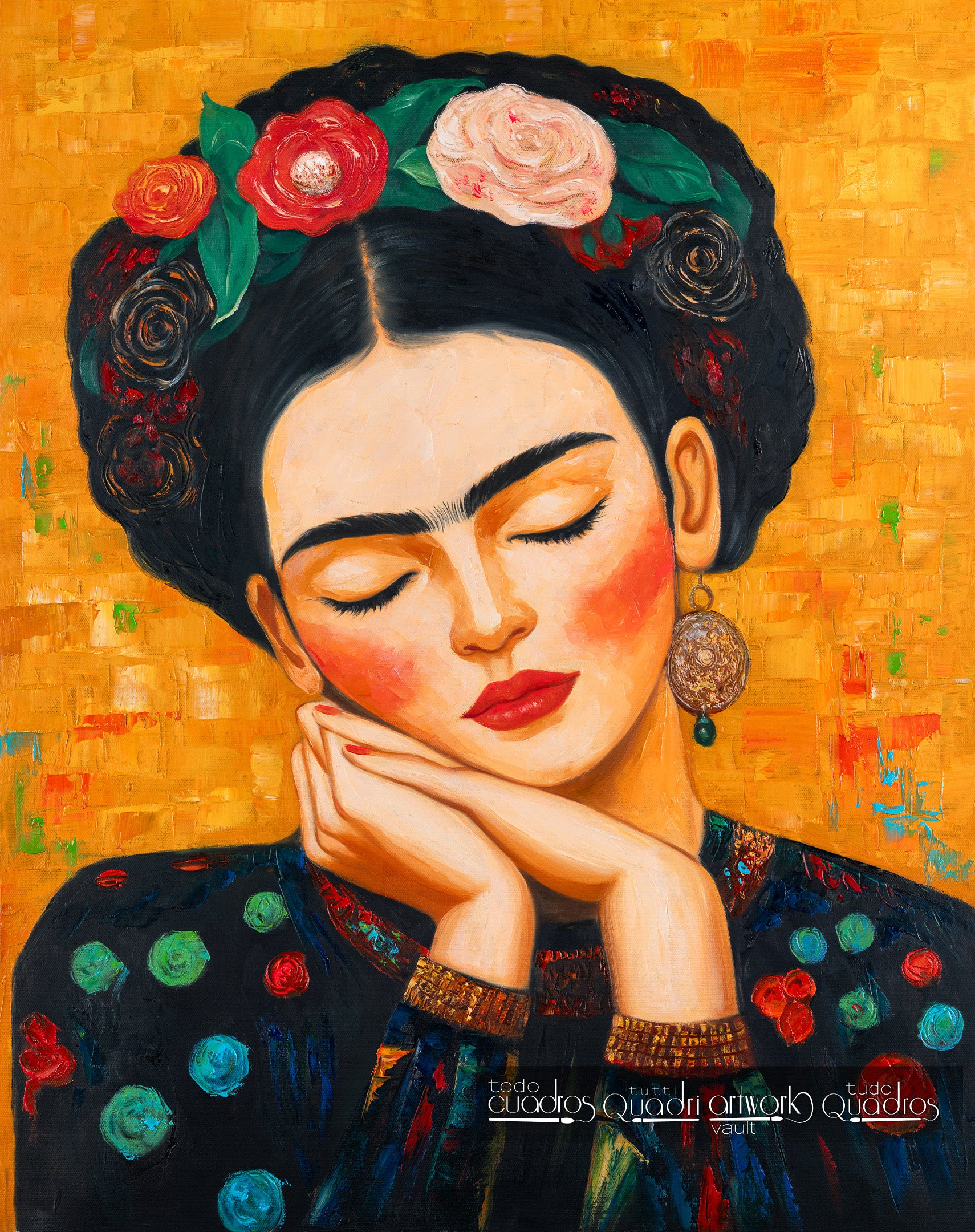 Frida y el resplandor modernista, estilo Klimt