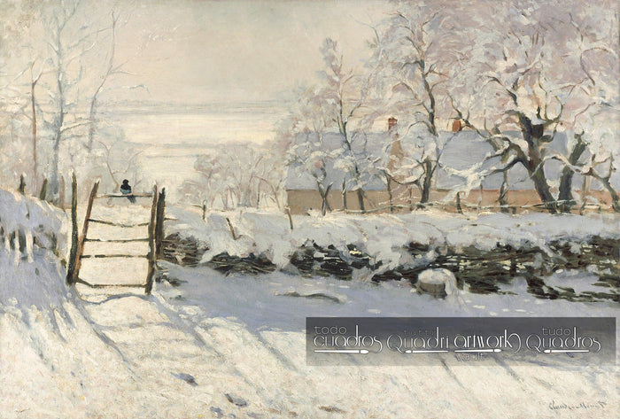 La urraca, Monet
