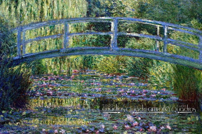 Puente japonés, Monet