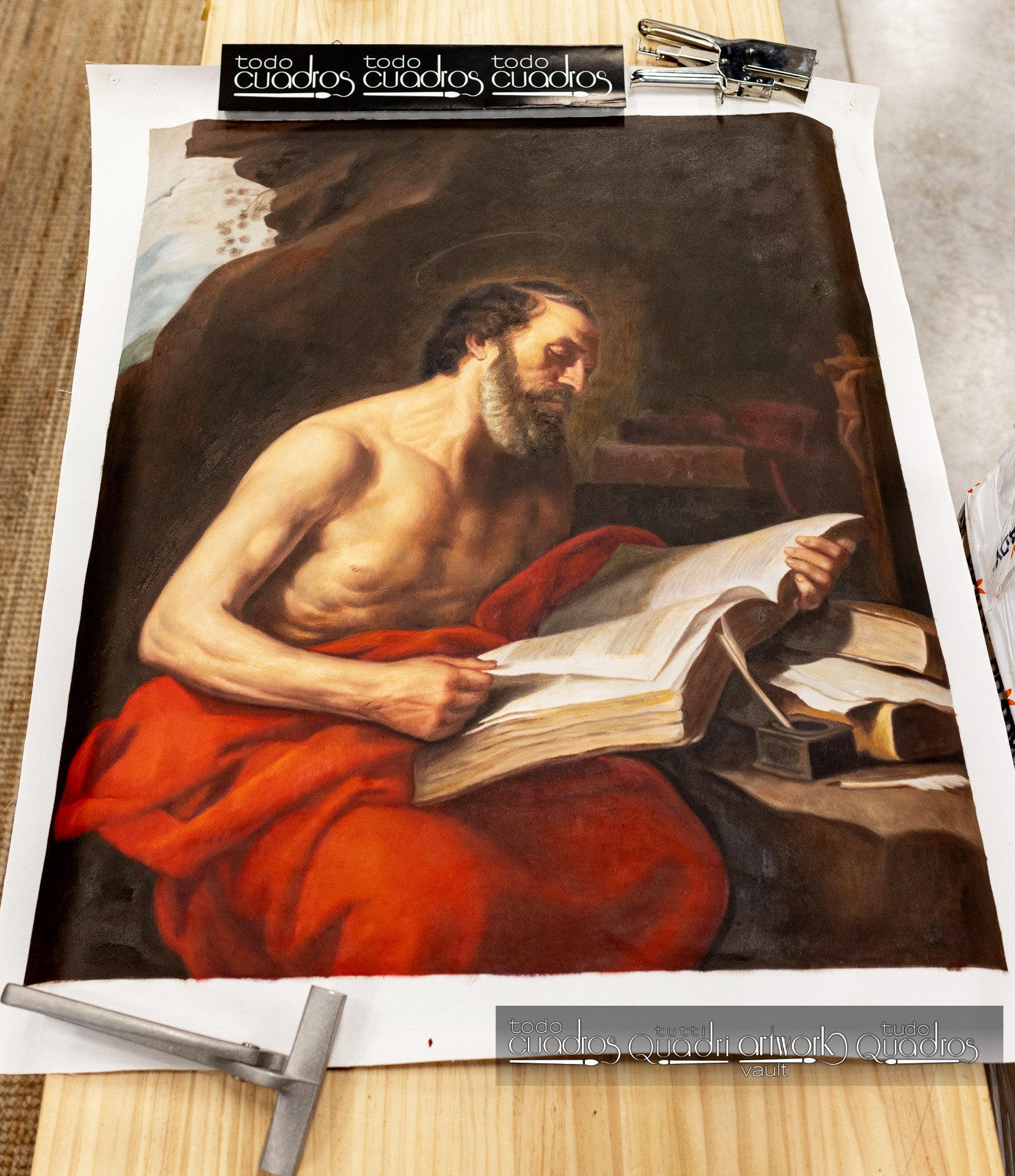 San Jerónimo leyendo, Murillo