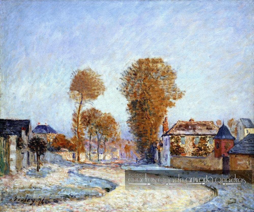 Primera helada, Sisley