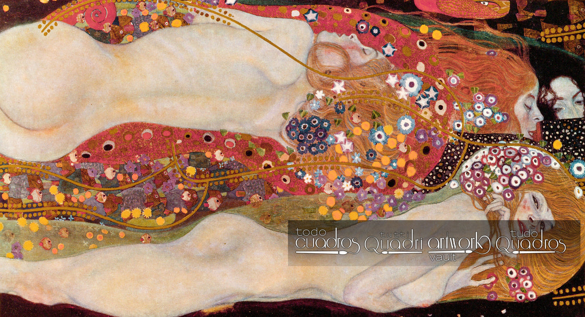 Serpientes acuáticas II, Klimt