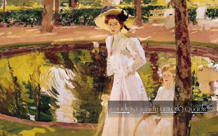 El jardín, Sorolla