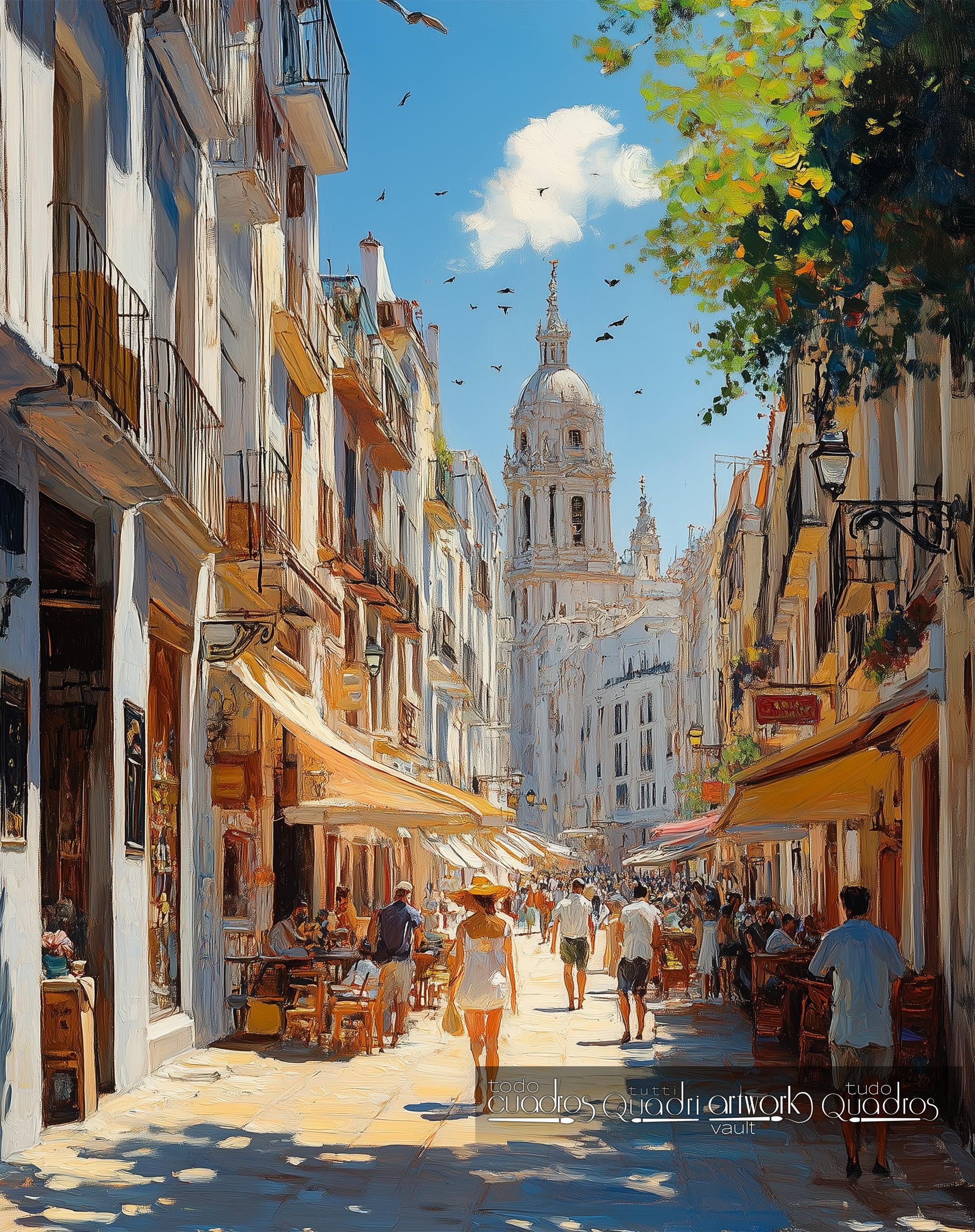 Ciudad de Sol y Cal, estilo Sorolla