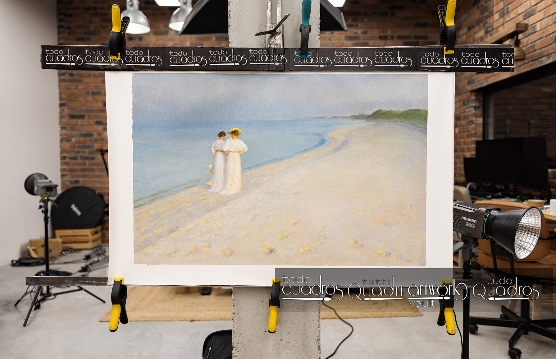 Tarde de verano en la playa de Skagen,  P. S. Krøyer