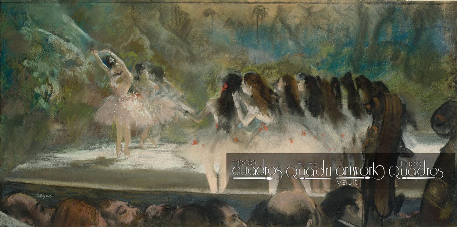 Ballet de la ópera de París, Degas
