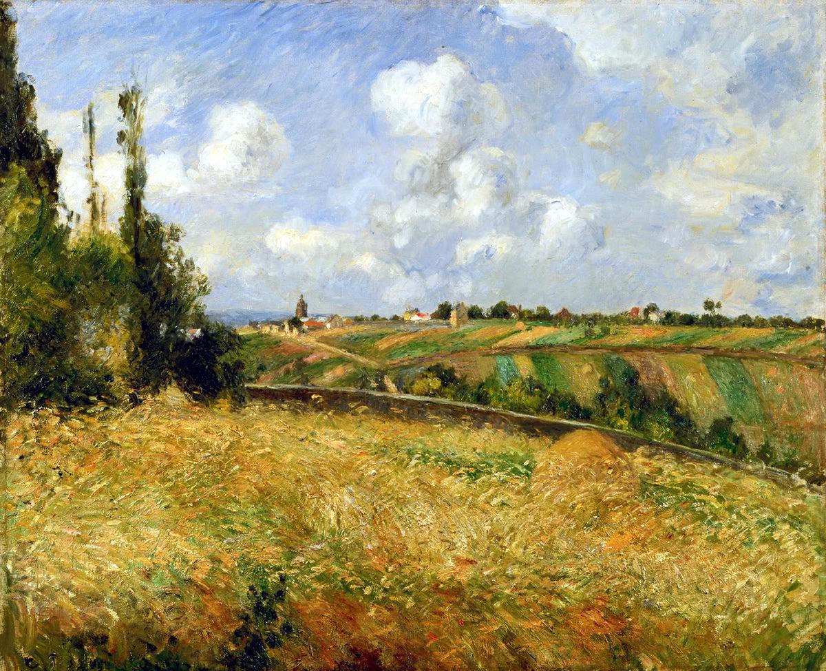 Un campo de centeno, Pissarro