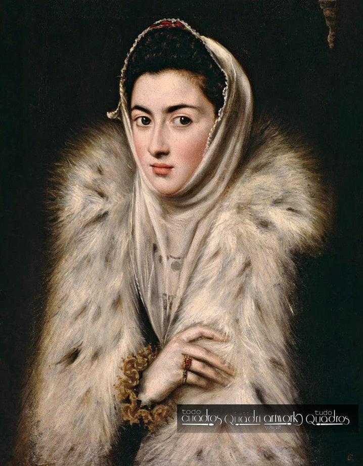 La dama del armiño, El Greco