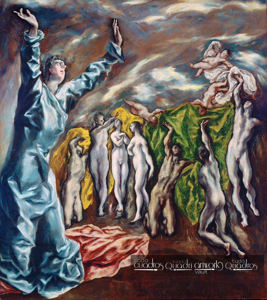 Visión del Apocalipsis, El Greco