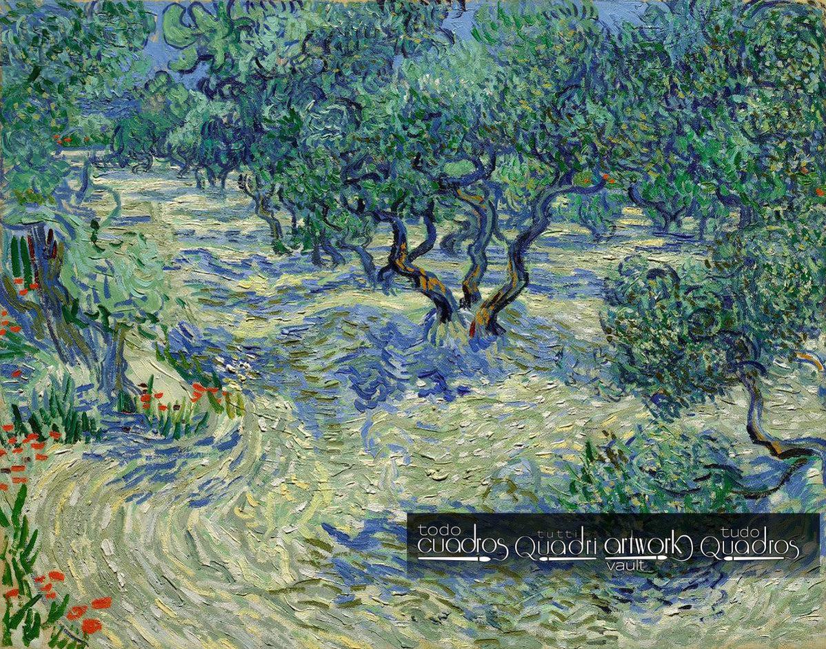 Huerto de olivos, Van Gogh