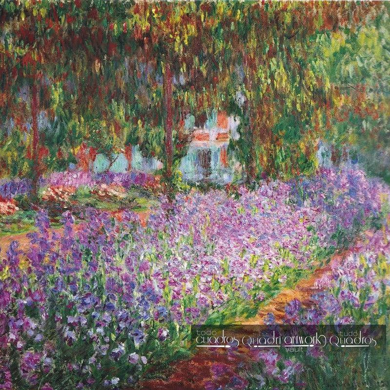 El jardín del artista en Giverny, Monet