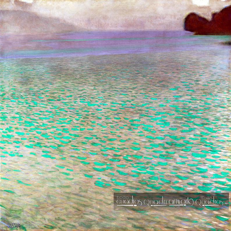 Lago Attersee, Klimt