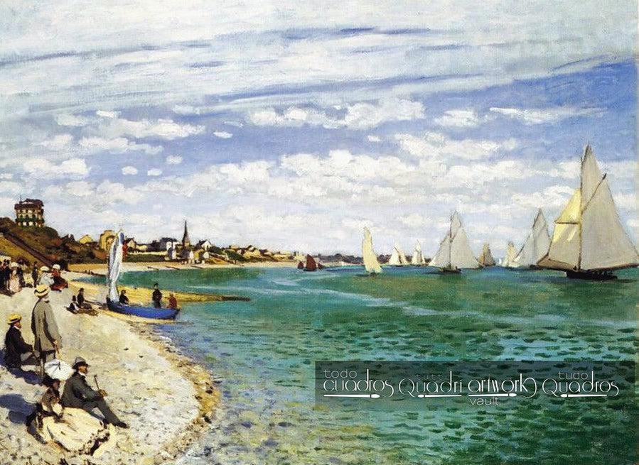 Regata en Sainte-Adresse, Monet