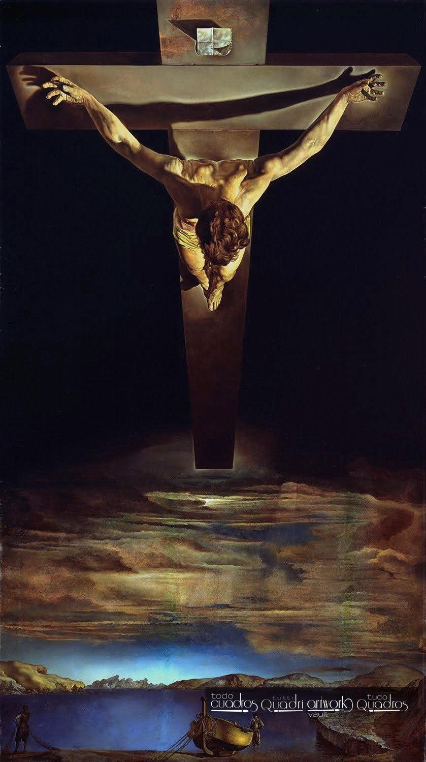 Cristo de San Juan de la Cruz, Dalí