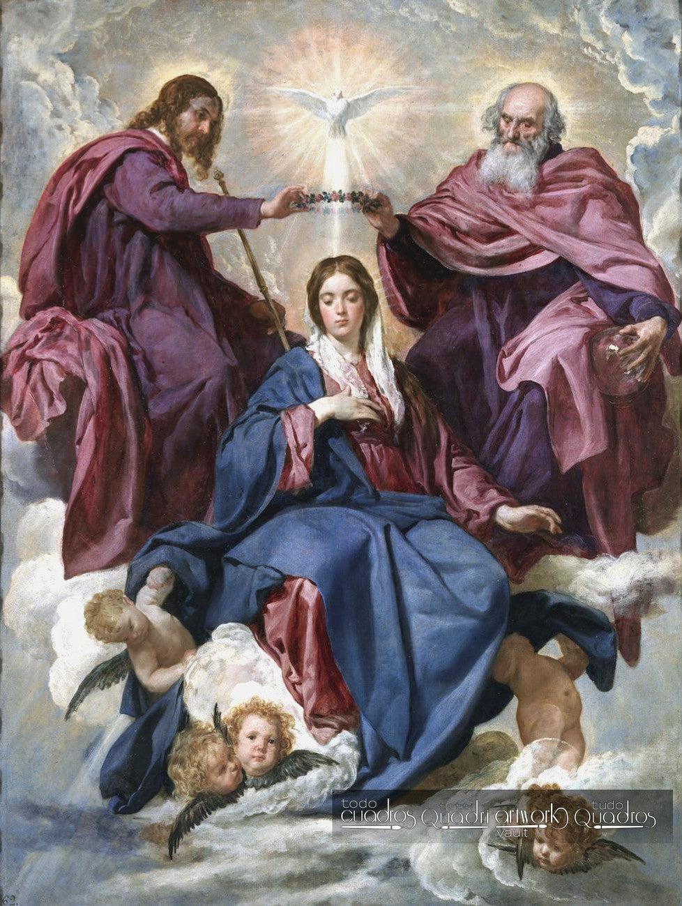 Coronación de la Virgen, Velázquez