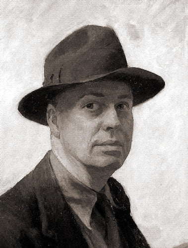 Edward Hopper, obras realistas, pintor estadounidense Autorretrato-hopper