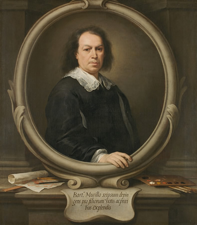 Murillo, cronista de la España del XVII Murillo-autorretrato