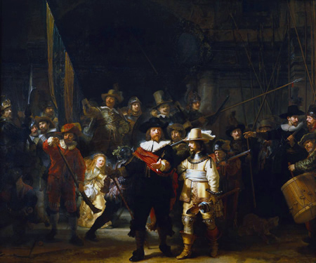 Rembrandt. Pintor de historias Ronda-noche-rembrandt