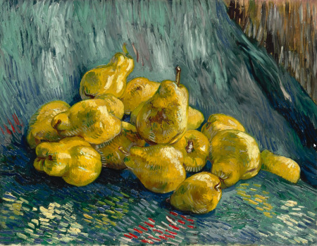 Vincent van Gogh el pintor atormentado e incomprendido Bodegon-membrillos-van-gogh