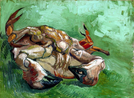 Vincent van Gogh el pintor atormentado e incomprendido Cangrejo-espaldas-van-gogh