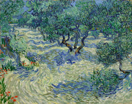 Vincent van Gogh el pintor atormentado e incomprendido Huerto-olivos-van-gogh